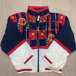 Lavon Vintage Windbreaker Nylon with tags 80s size Medium